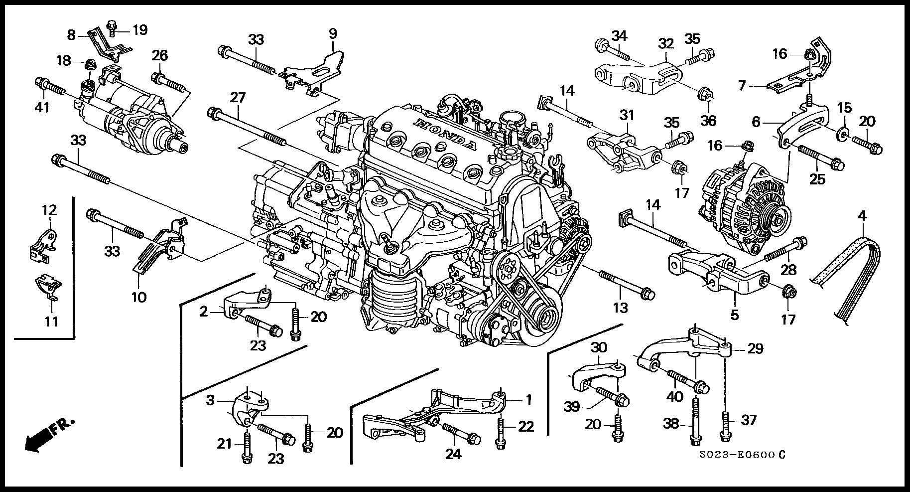 98 Honda Civic Motor Diagram
