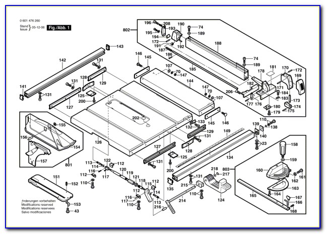 Bosch 4000 Table Saw Wiring Diagram