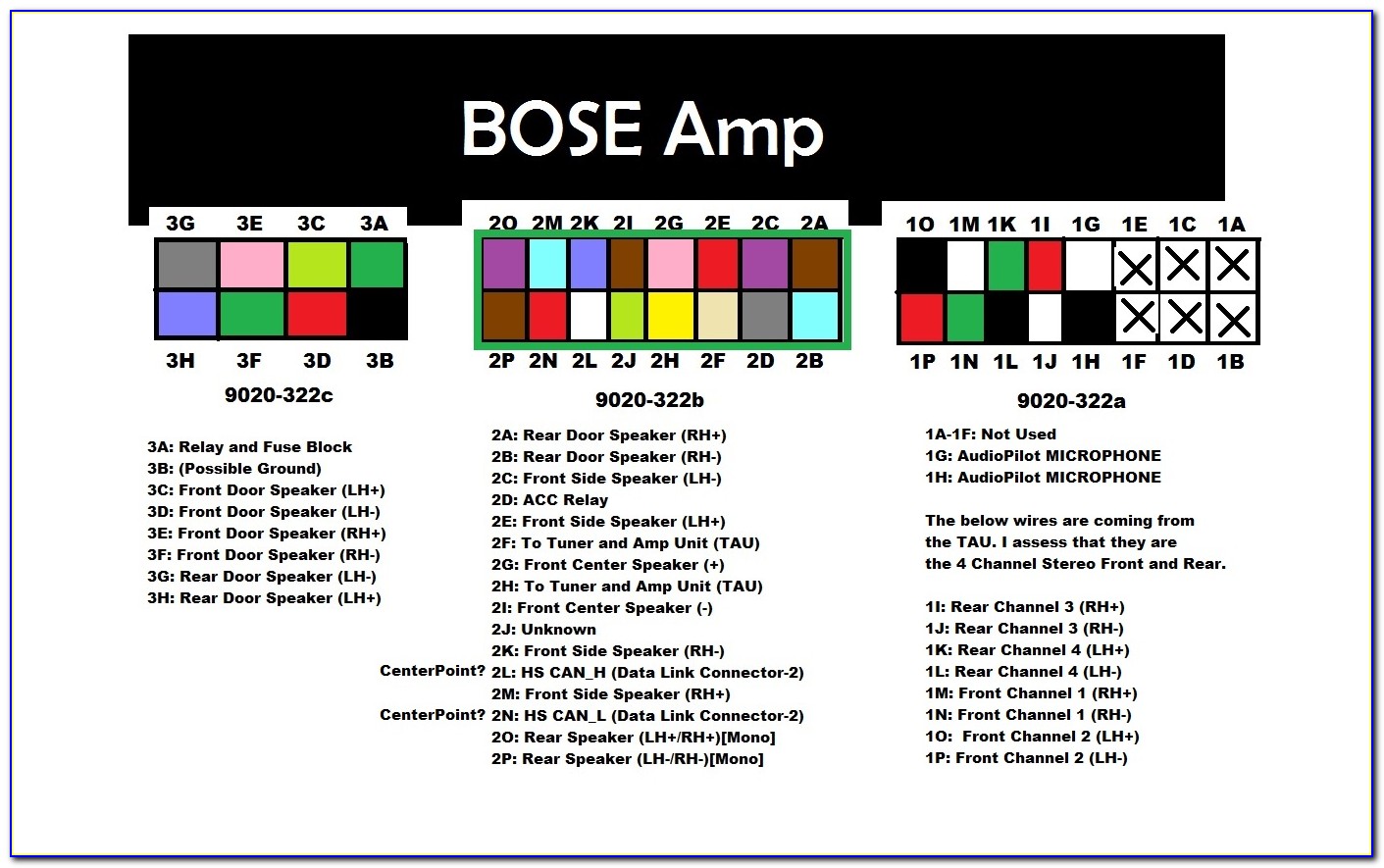 Bose Factory Amp Wiring Diagram