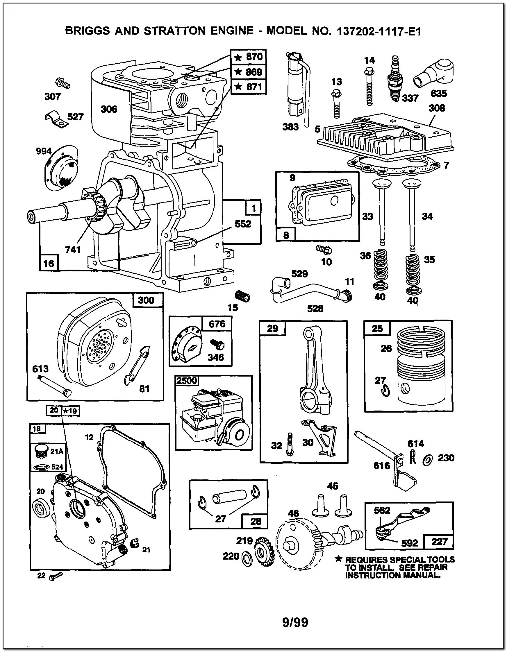 Briggs And Stratton 550ex Carburetor Diagram