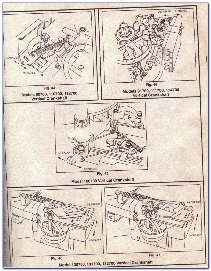 Briggs And Stratton Carburetor Springs Diagram