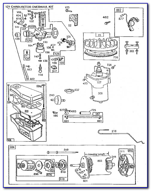 Briggs Stratton 45 Hp Carburetor Diagram