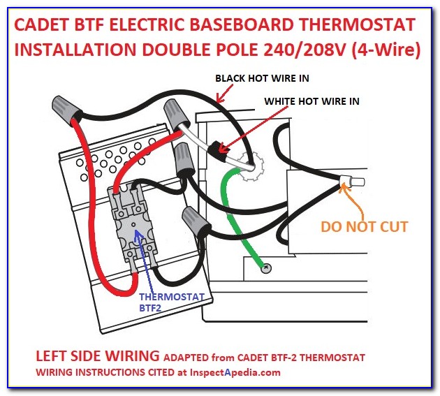 Cadet Electric Baseboard Heater Wiring Diagram