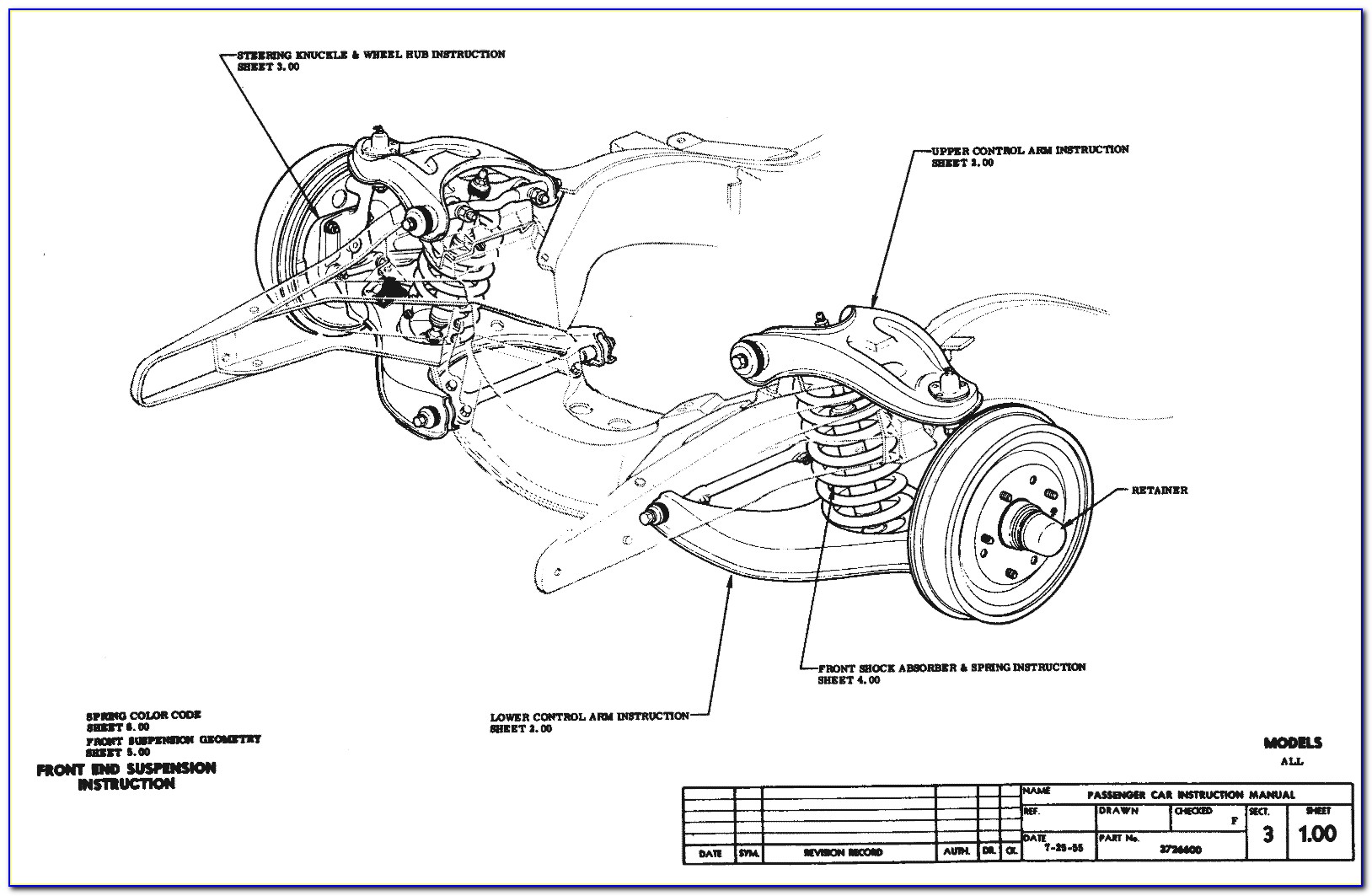 Chevy S10 Blazer Front Suspension Diagram