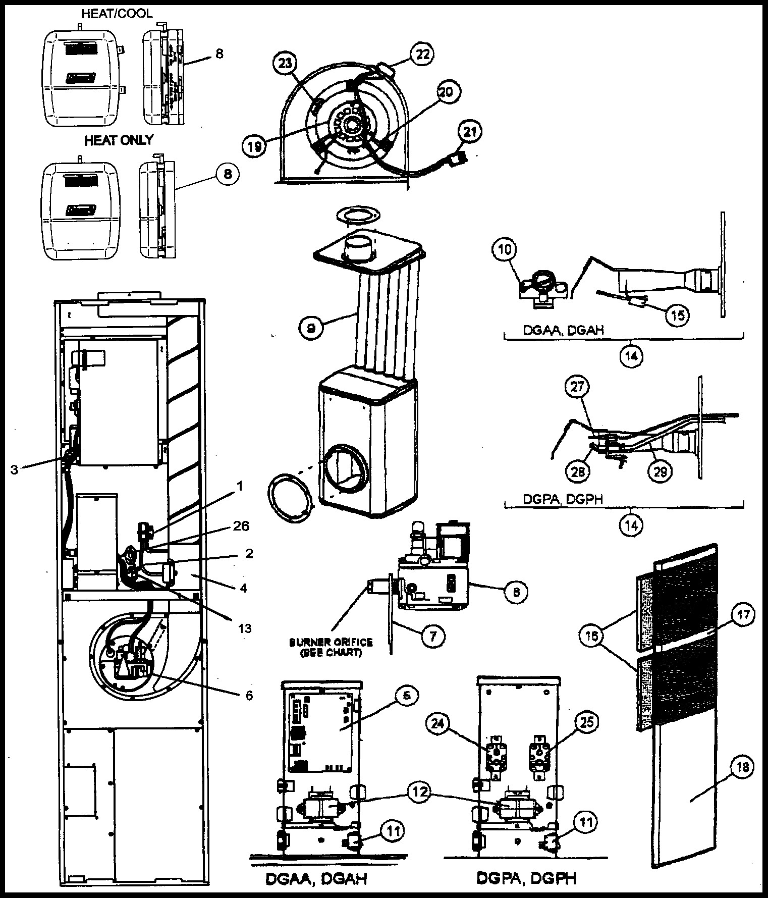 Coleman Furnace Parts Diagram