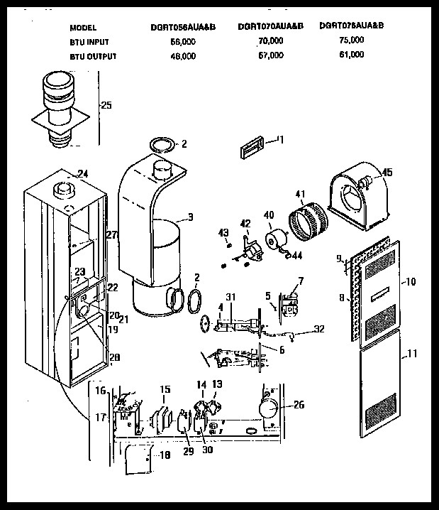 Coleman Gas Furnace Diagram