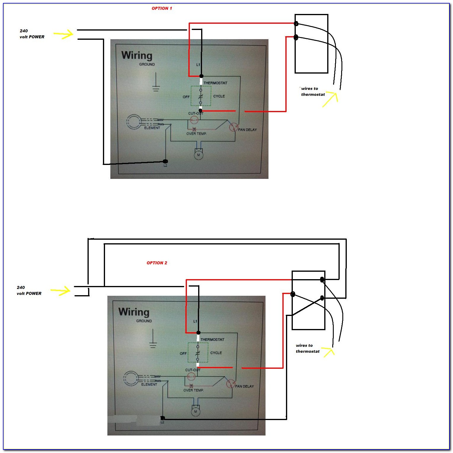 Dimplex Thermostat Wiring Diagram