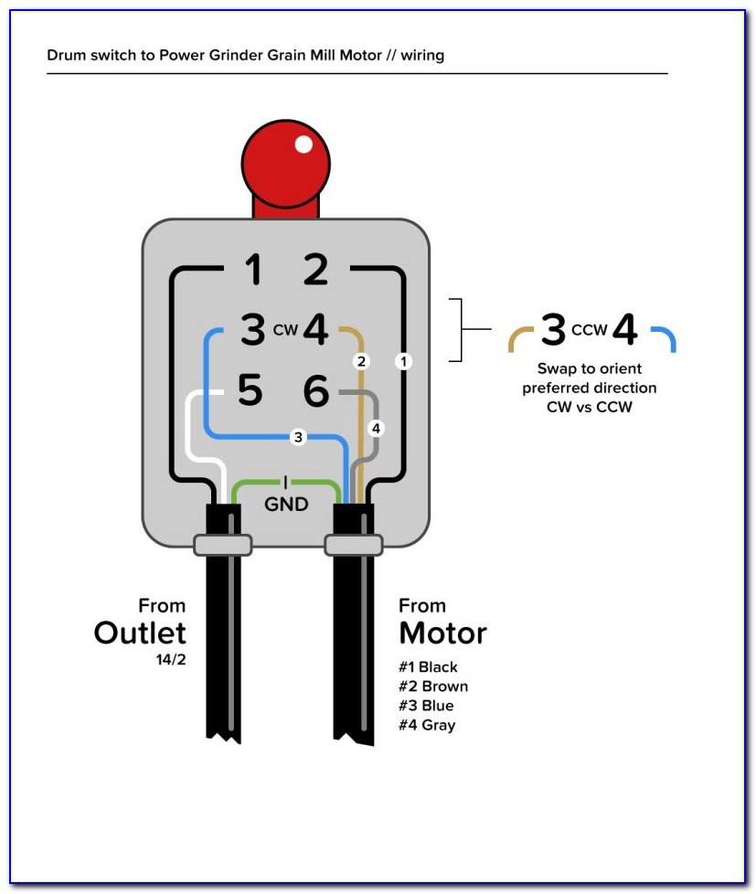 Drum Switch Diagram