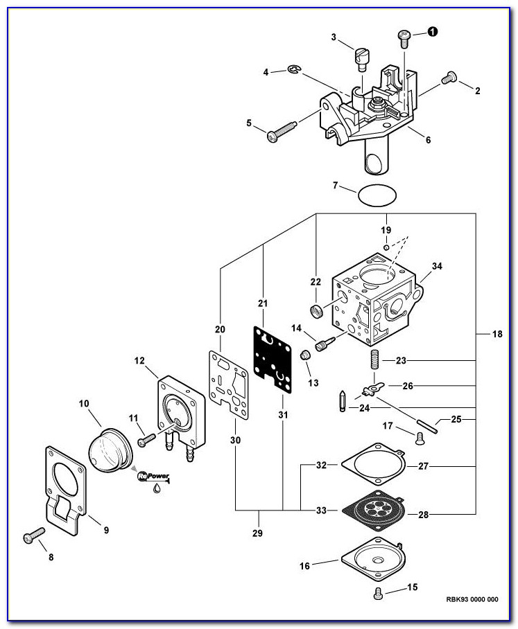 Echo Srm 225 Parts Diagram