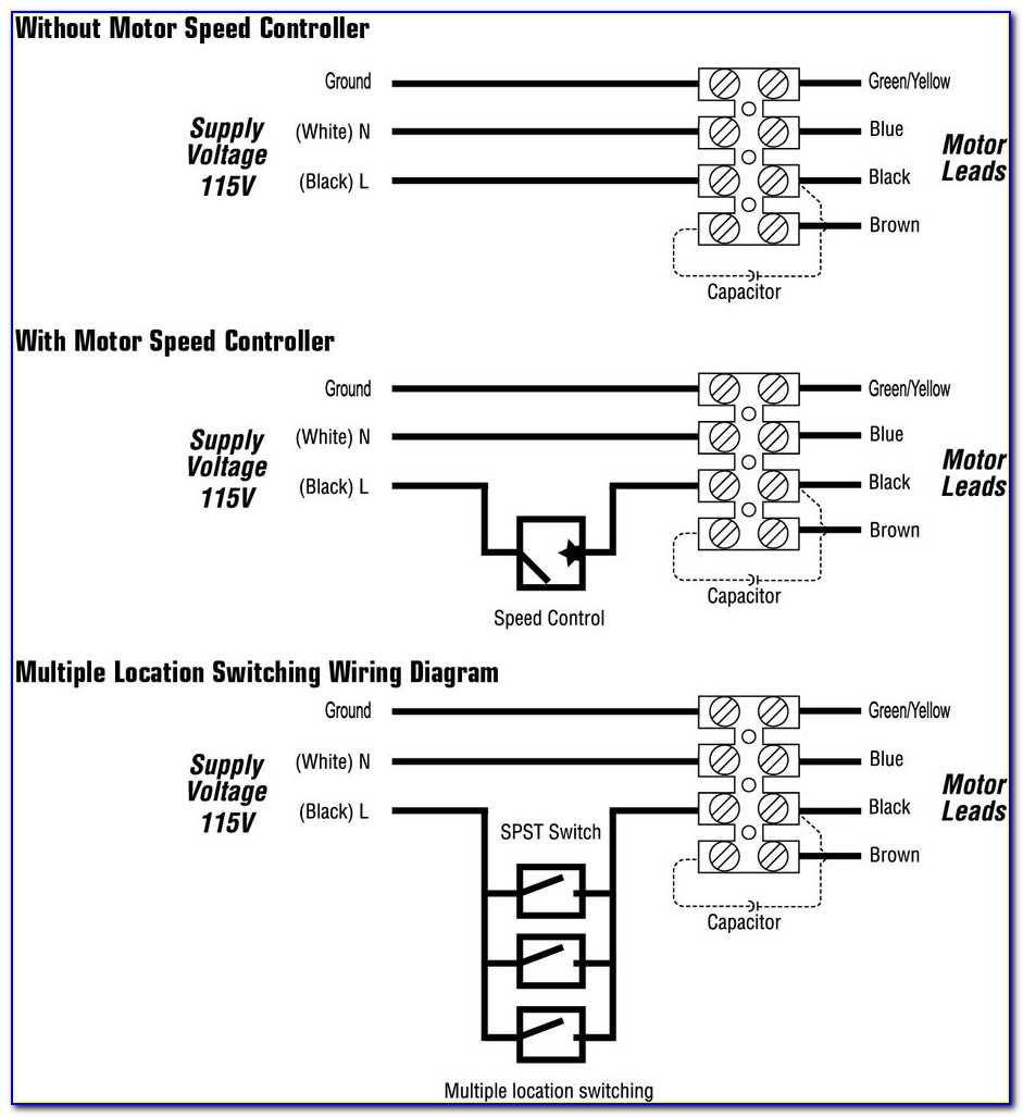 Fantech Dbf4xlt Wiring Diagram