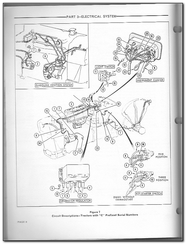 Ford 3000 Diesel Tractor Wiring Diagram