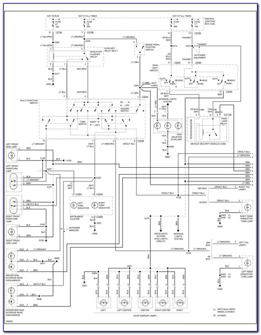 Ford E350 Trailer Wiring Diagram