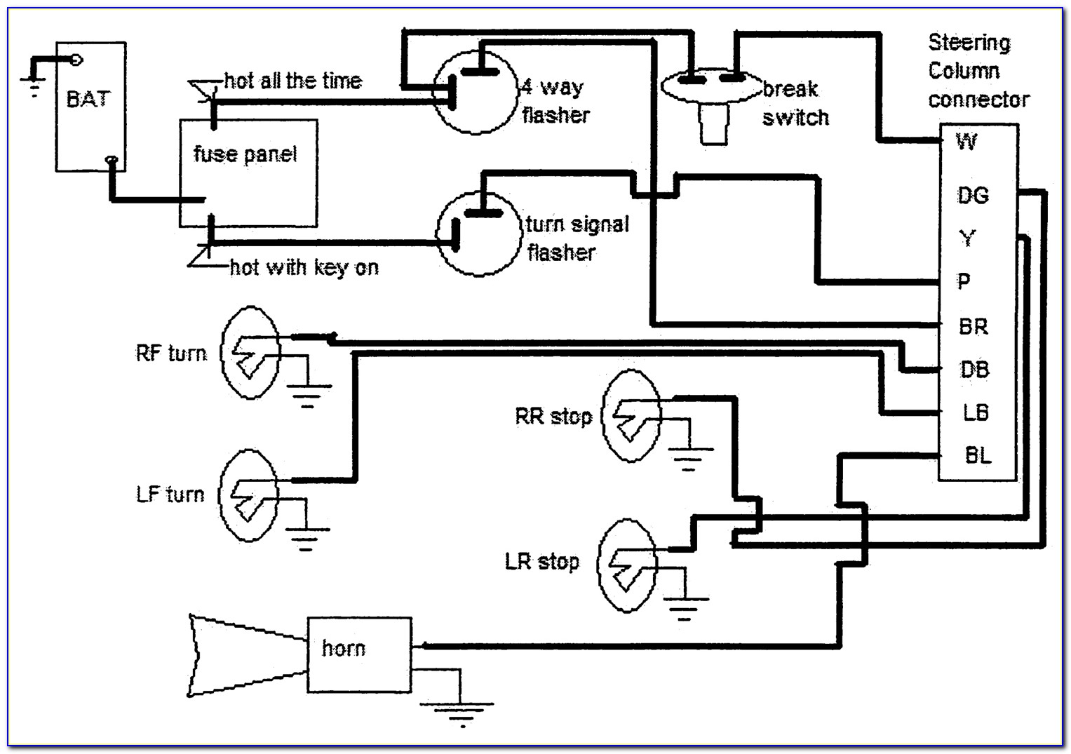 Ford Floor Dimmer Switch Wiring Diagram
