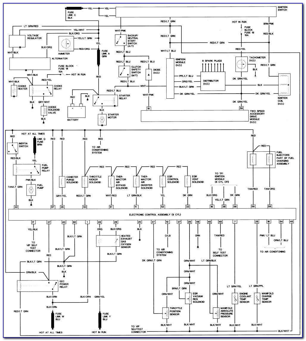 Ford Mustang Wiring Diagram Radio