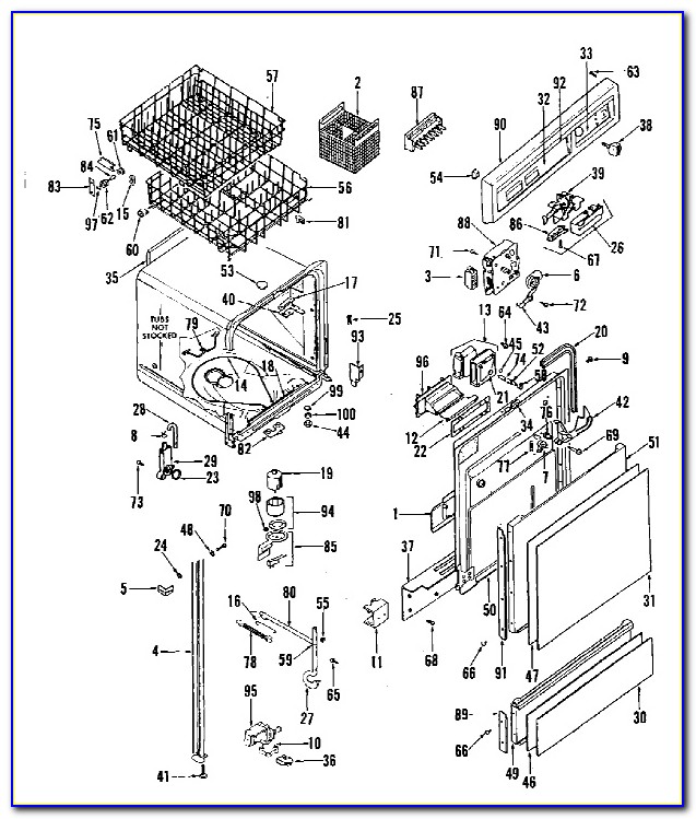Ge Dishwasher Wiring Diagram