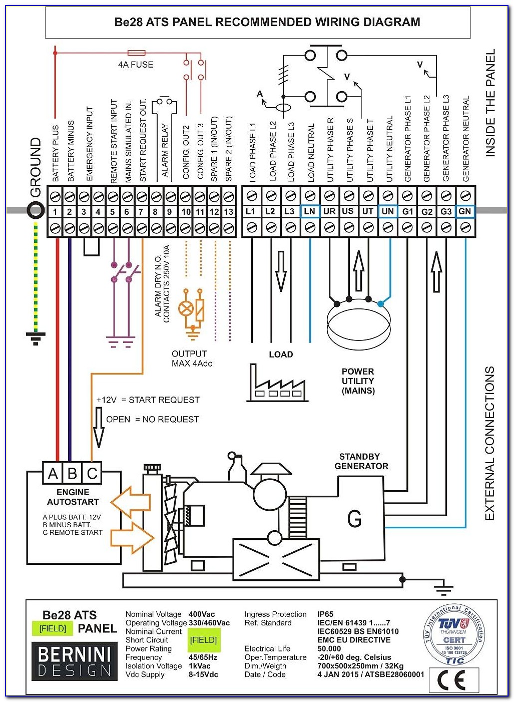 Generac 22kw Transfer Switch Wiring Diagram