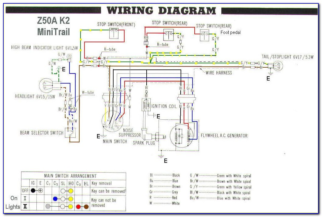 Honda 50 Wiring Diagram
