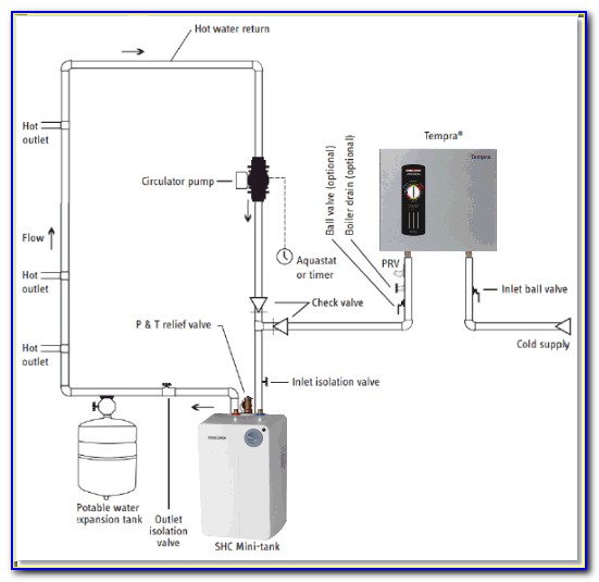 Hot Water Heater Circulating Pump Diagram