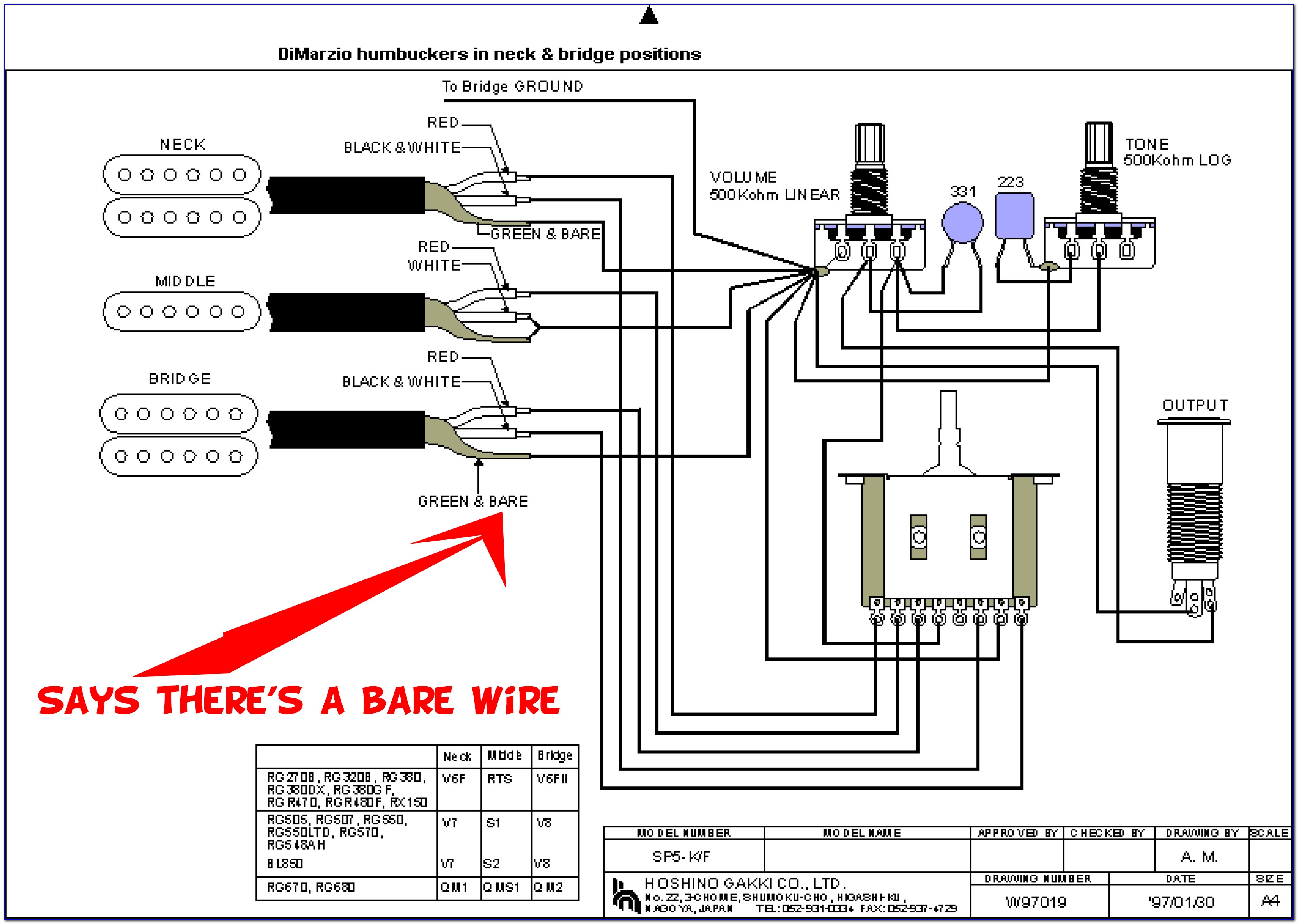Ibanez Rg 470 Wiring Diagram