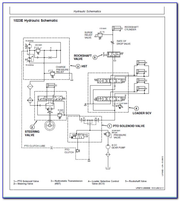 John Deere 1025r Electrical Schematic