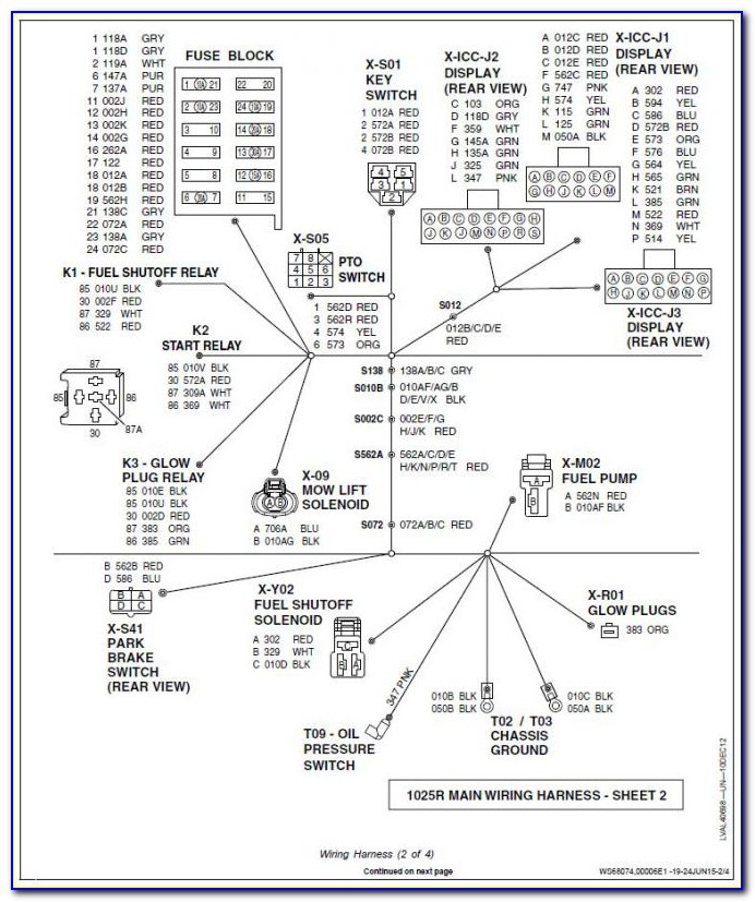 John Deere 1025r Wiring Diagram
