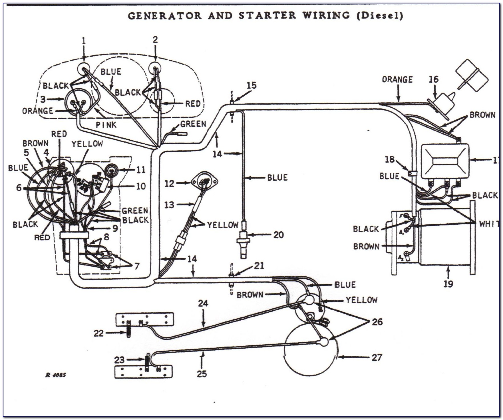 John Deere 3020 12 Volt Wiring Diagram