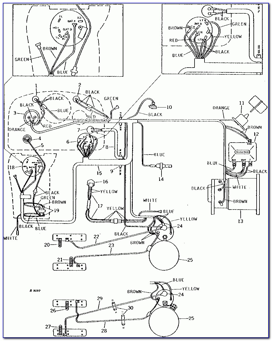 John Deere 4020 Electrical Diagram