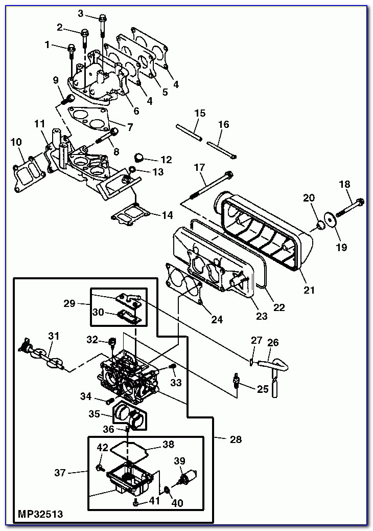 John Deere 4430 Hydraulic Pump Diagram