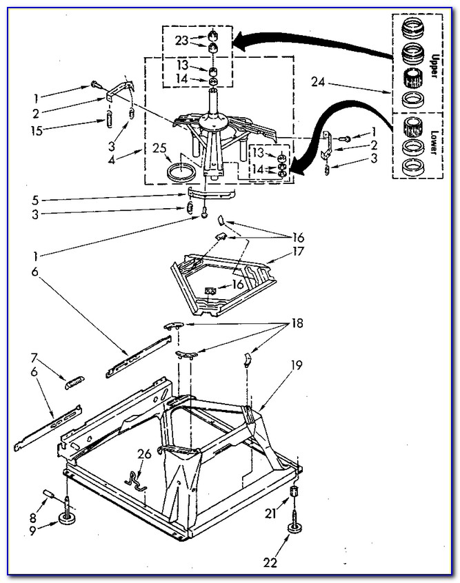 Kenmore 80 Series Washing Machine Wiring Diagram