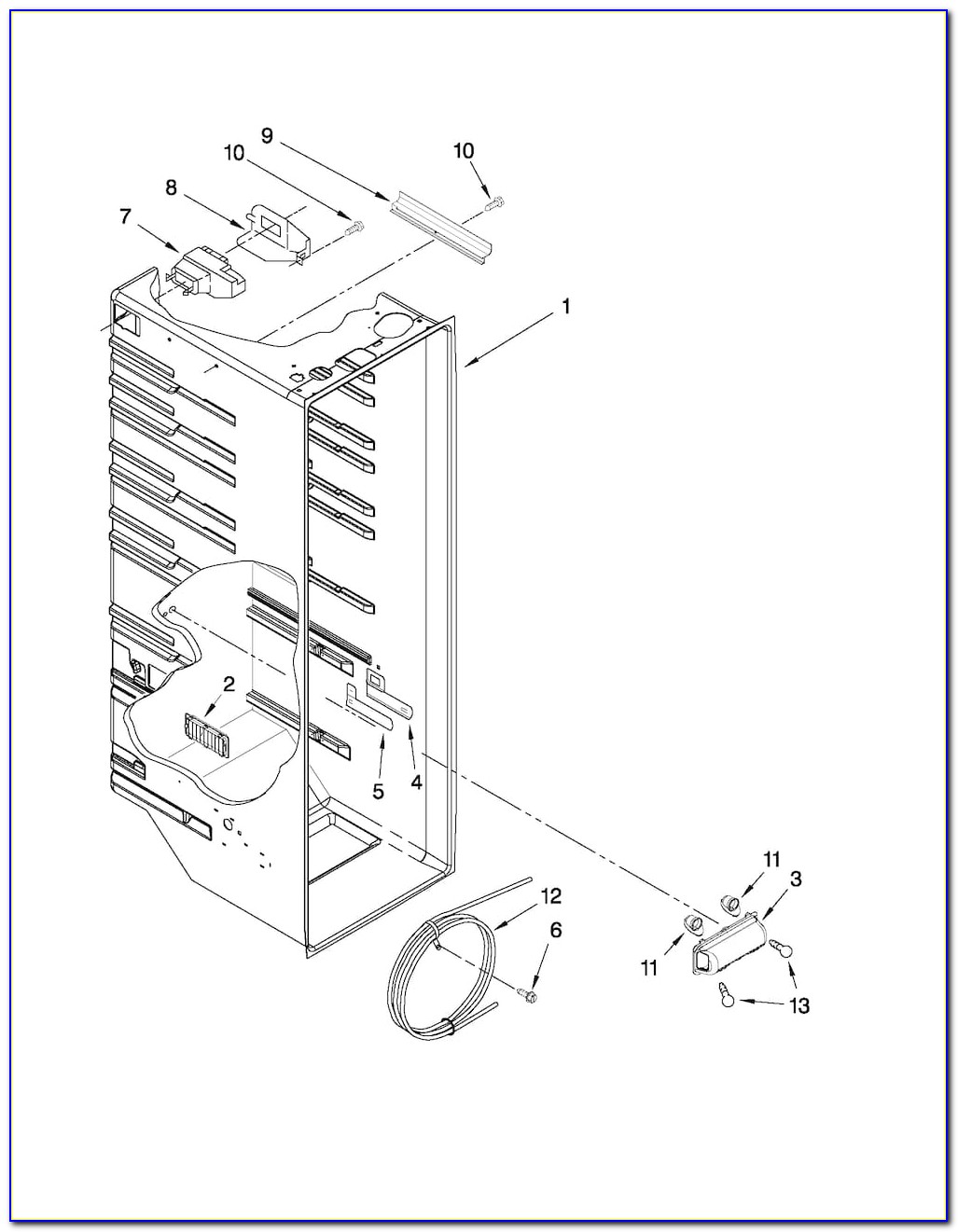 Kenmore Refrigerator Parts Diagram