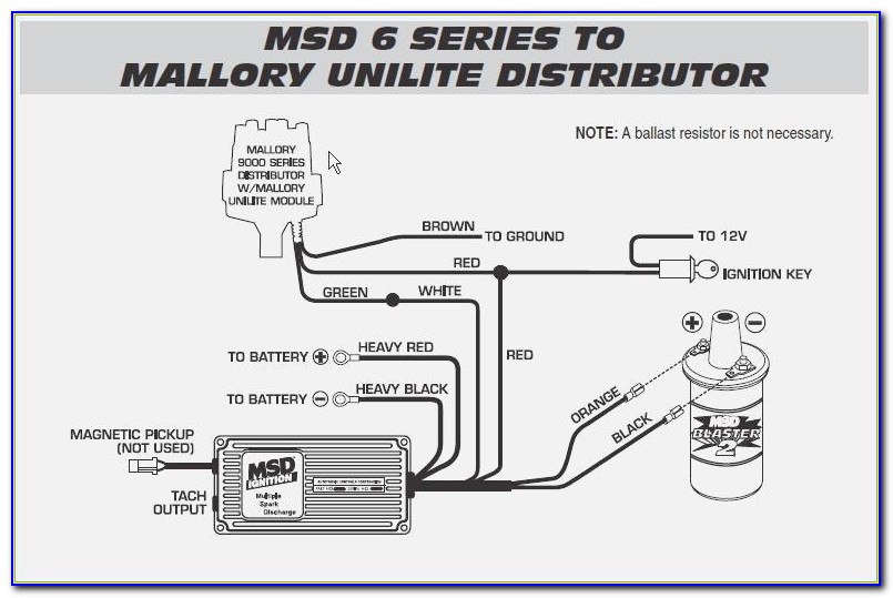 Mallory 9000 Distributor Wiring Diagram