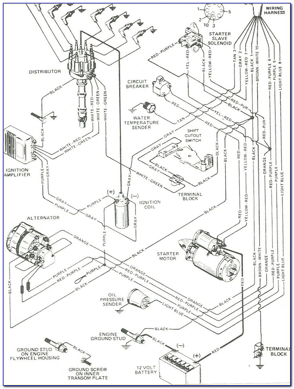 Mercruiser 30 Engine Diagram