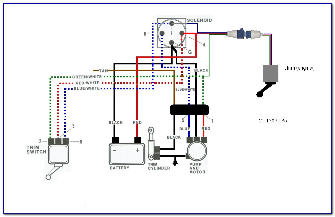 Mercruiser Tilt Trim Wiring Diagram