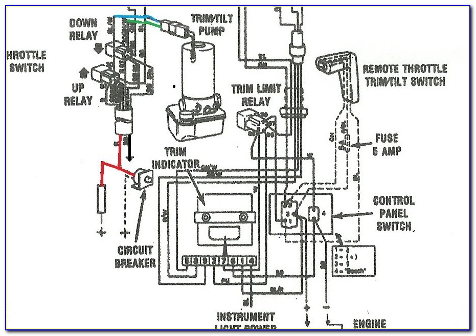 Mercury Tilt Trim Wiring Diagram