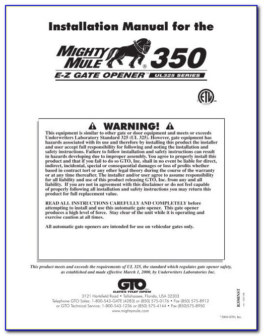 Mighty Mule 562 Wiring Diagram