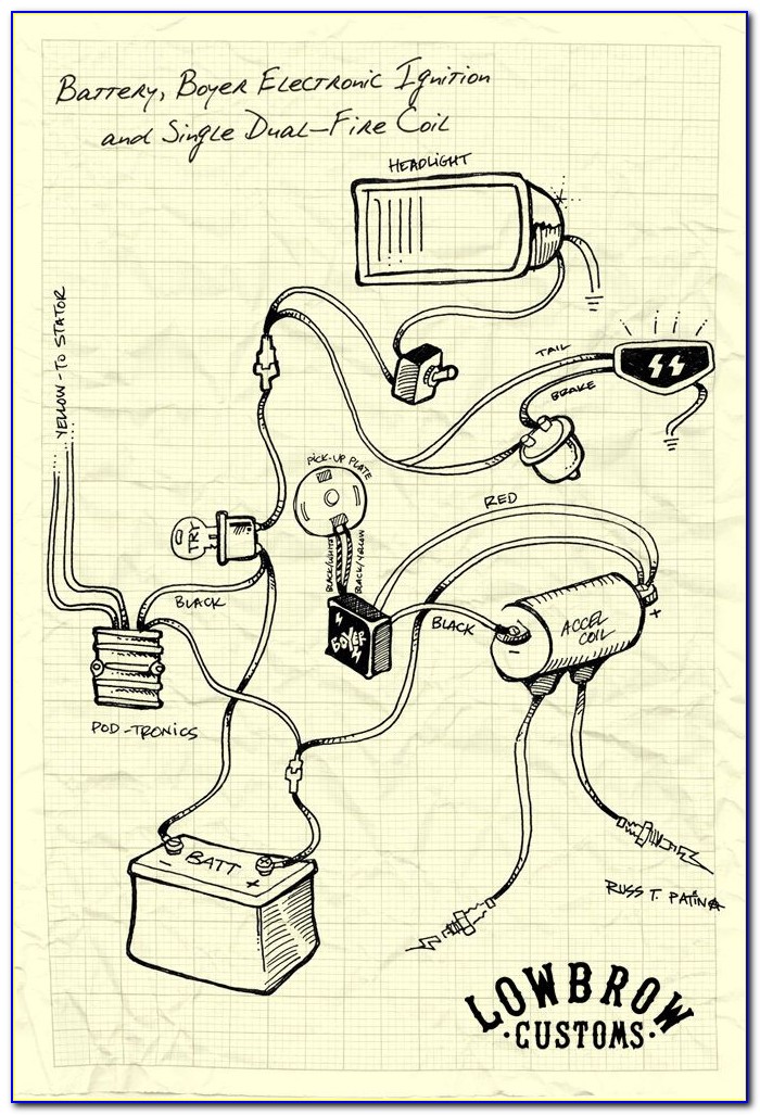 Motorcycle Ignition System Wiring Diagram