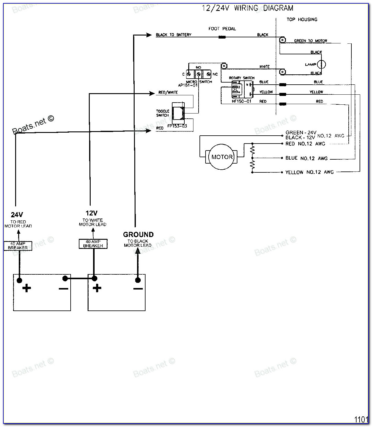 Motorguide 24v Trolling Motor Wiring Diagram