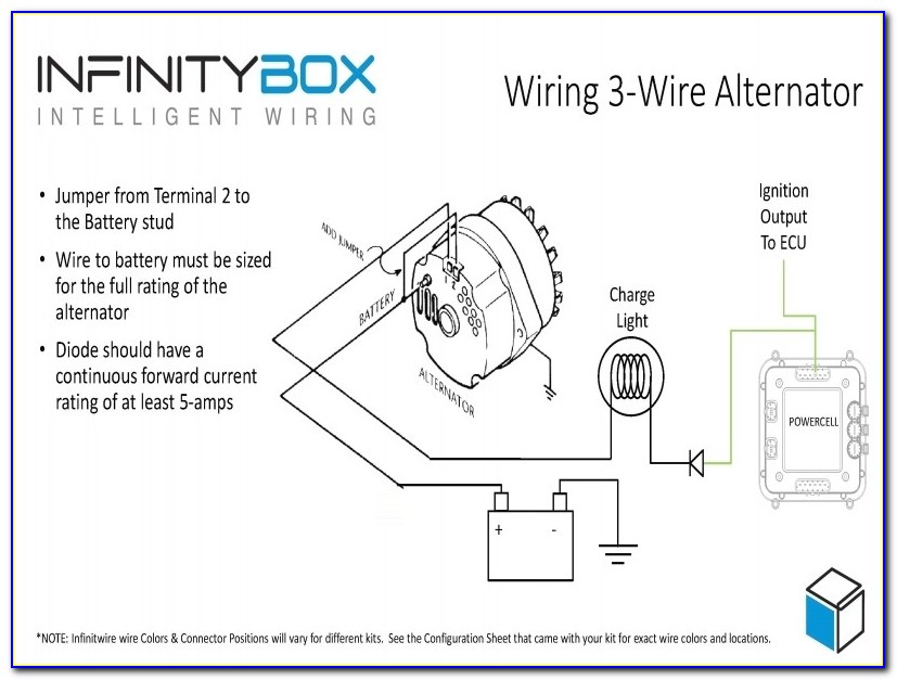 One Wire Alternator Wiring Diagram Chevy