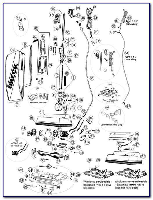 Oreck Xl Motor Wiring Diagram