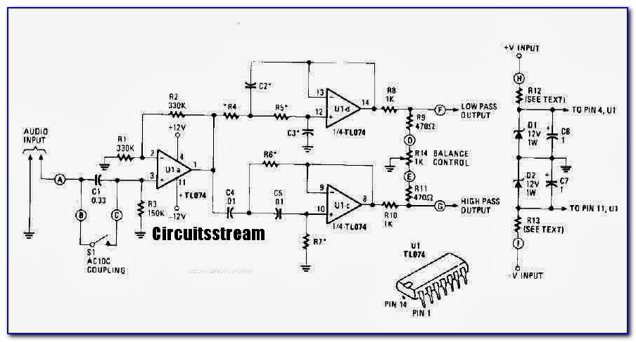 Passive Speaker Crossover Circuit Diagram