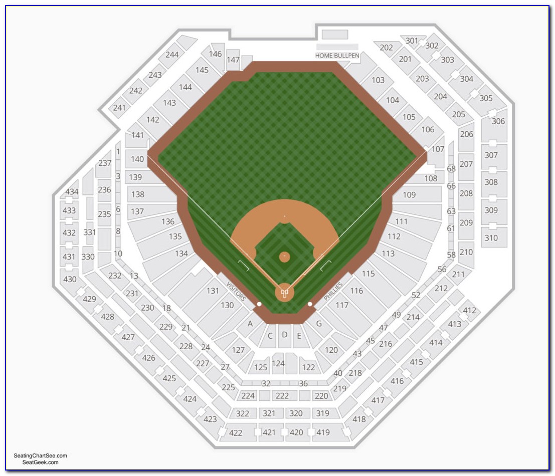 Phillies Seating Chart Prices