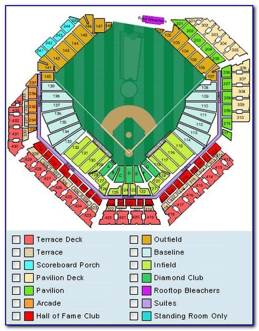 Phillies Seating Chart With Rows