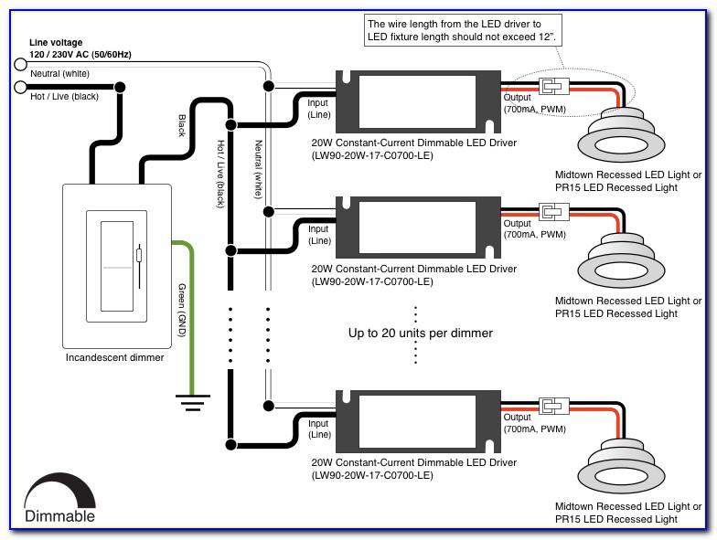 Recessed Lighting Wiring Diagram