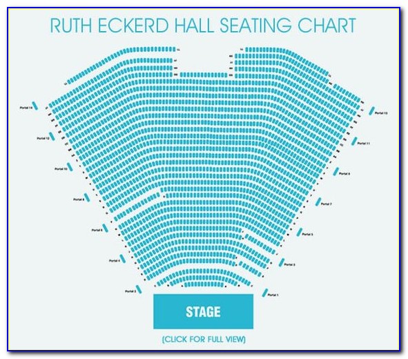 Ruth Eckerd Hall Seating Diagram