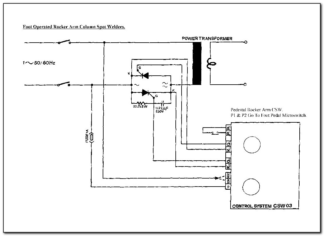 Spot Welding Circuit Diagram