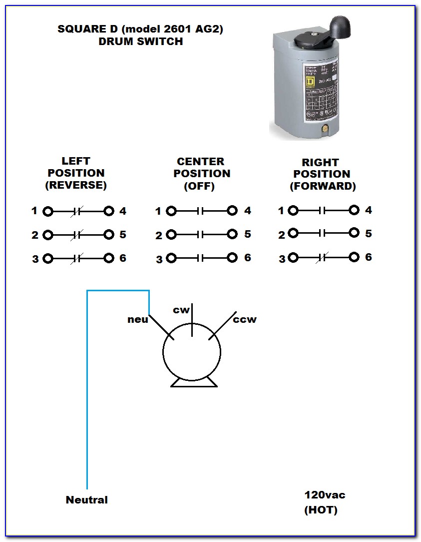 Square D Reversing Contactor Wiring Diagram