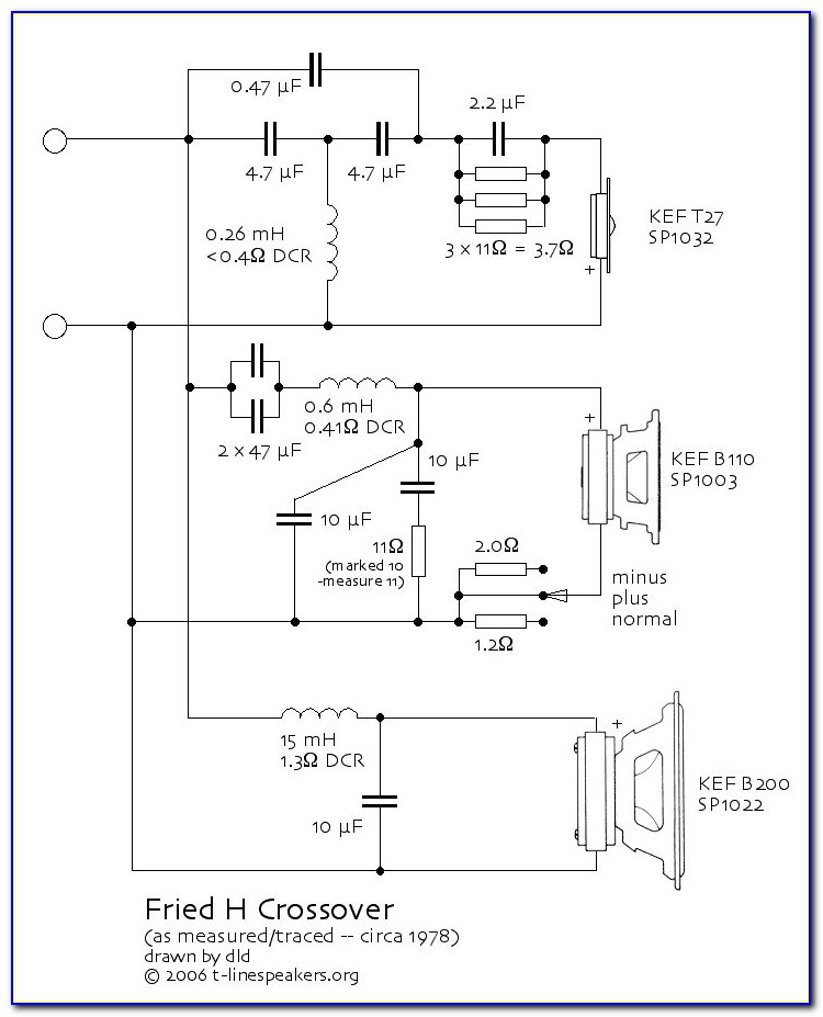 Subwoofer Crossover Wiring Diagram