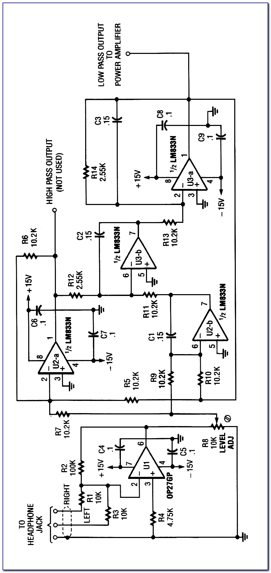 Subwoofer Filter Circuit Diagram Pdf