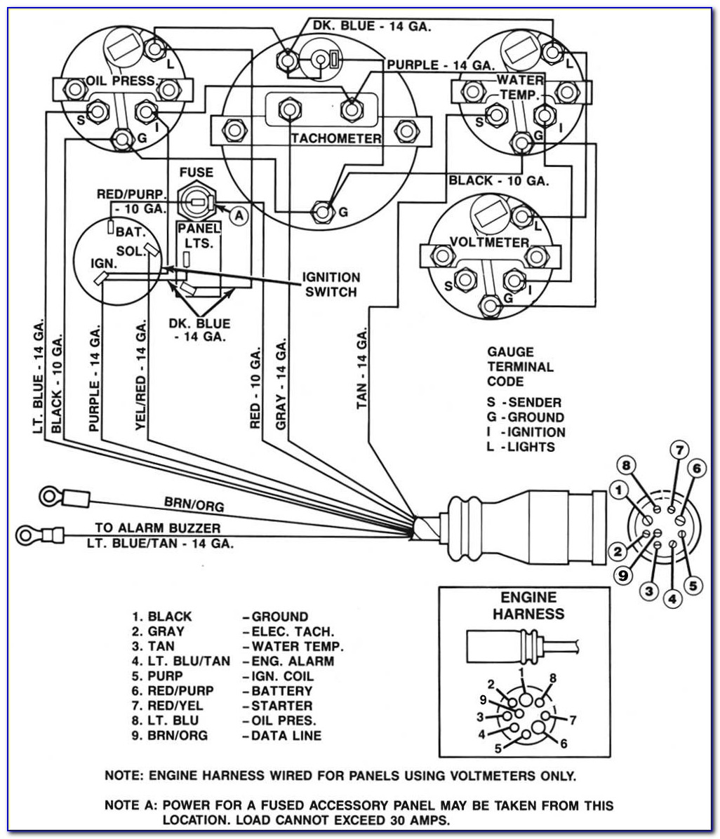 Suzuki Outboard Gauge Wiring Diagram
