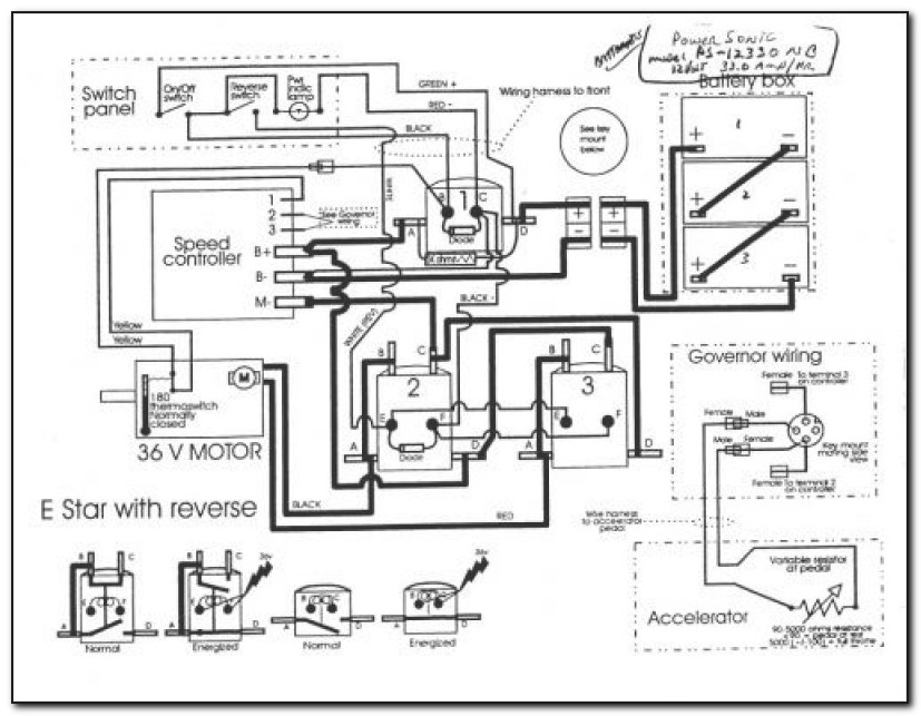 Taylor Dunn 24 Volt Wiring Diagram